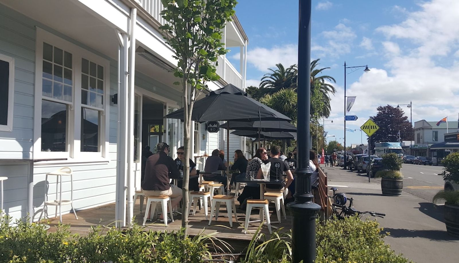 Terrace - The White Swan Country Hotel
