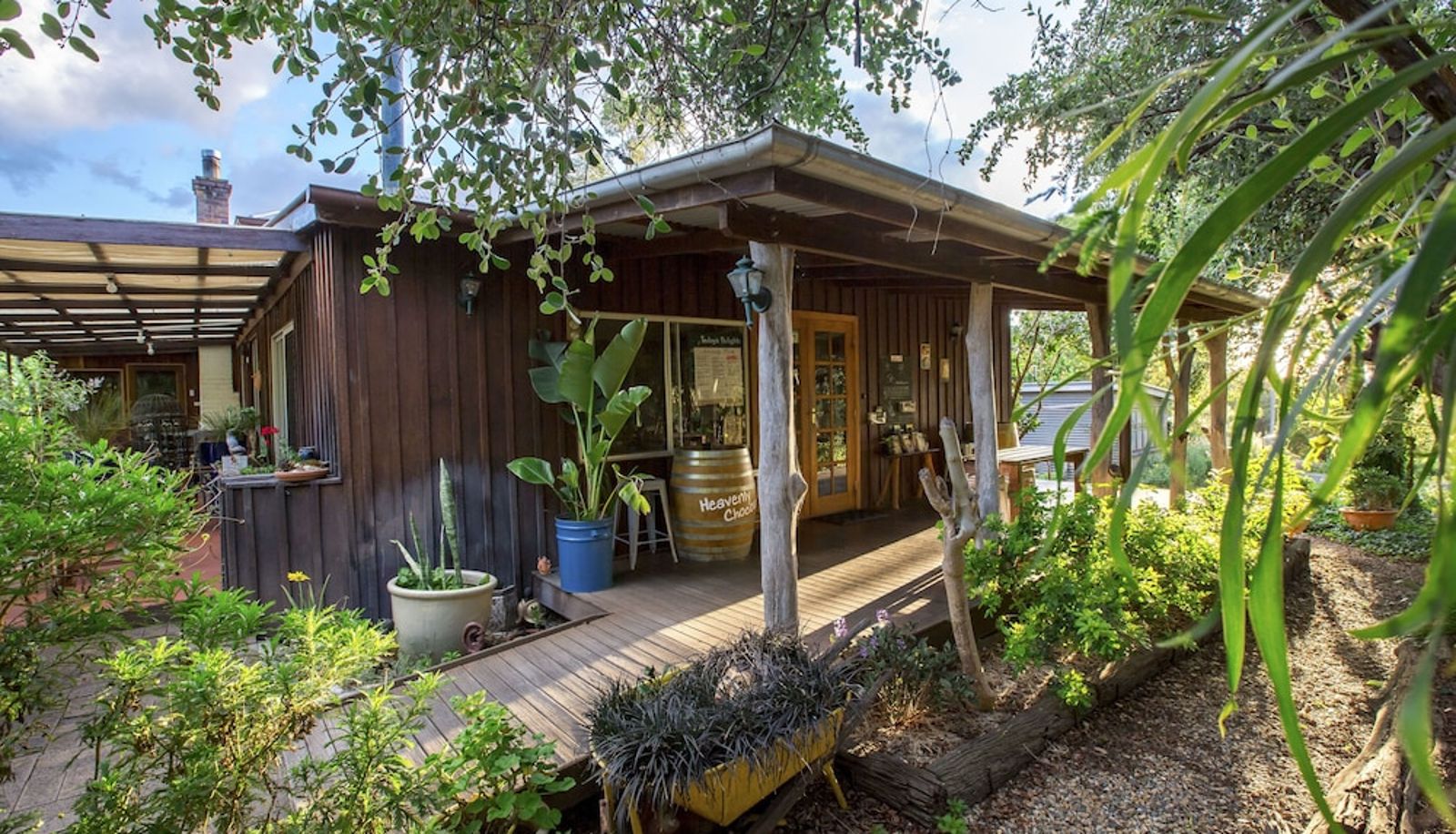 Terasse - Wisteria Cottage and Cabins