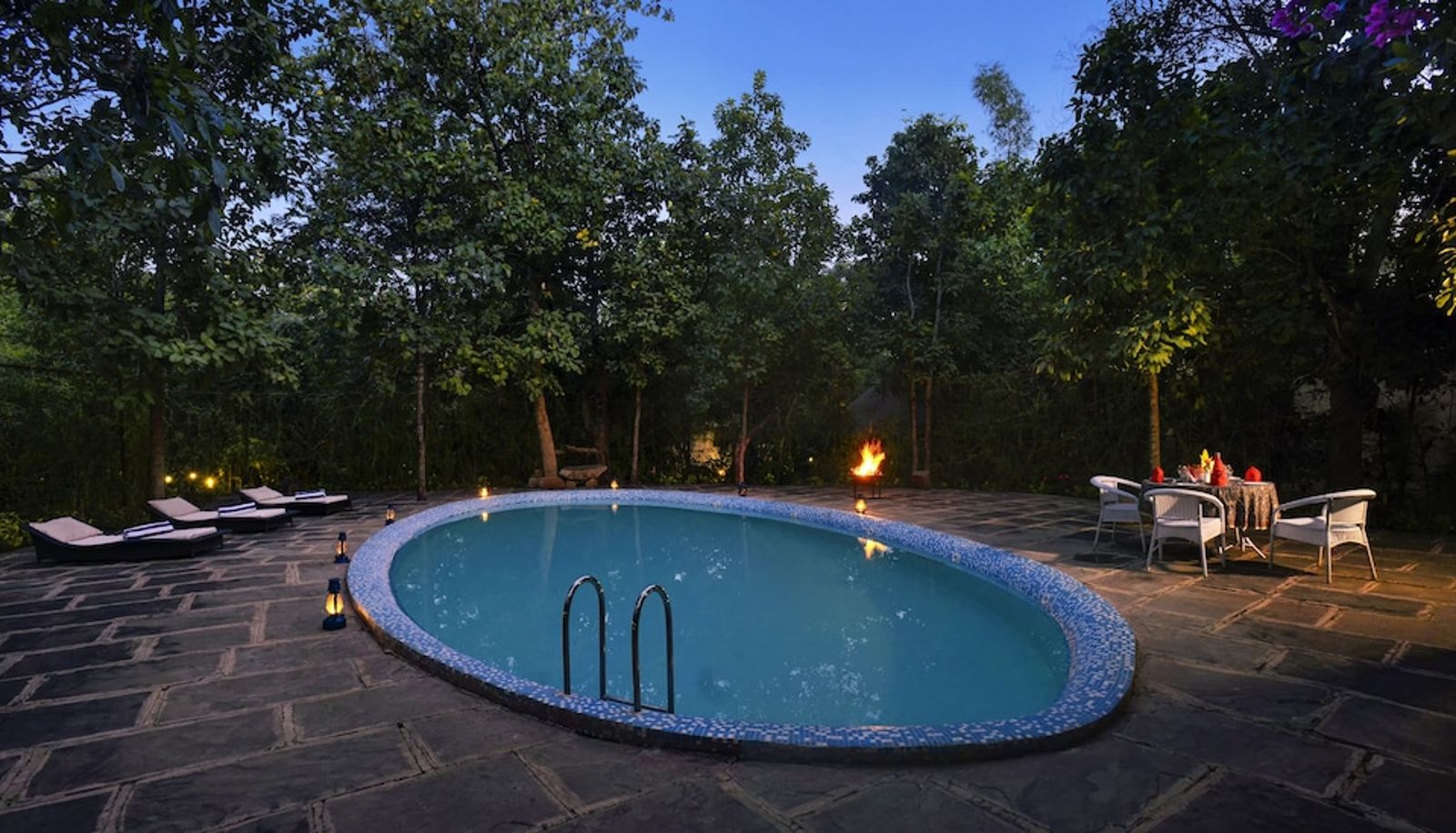 Pool - Pench Jungle Camp