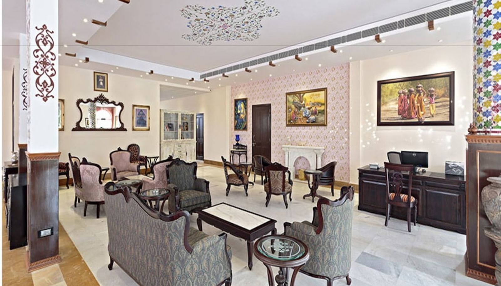 Réception - Talai Bagh Palace