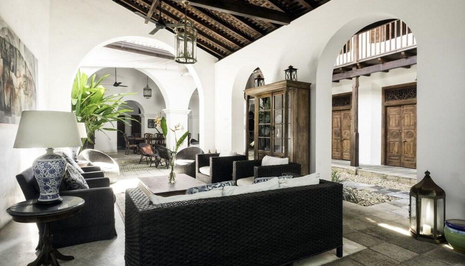 Interieur van het hotel - Number 48 Galle Fort