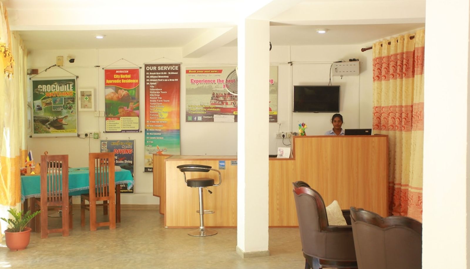 Recepción - Mirissa Beach Inn