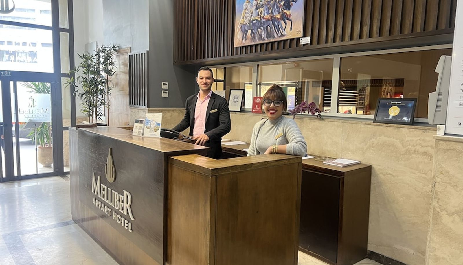 Recepcja - Melliber Appart Hotel