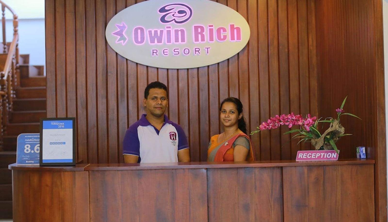 Reception - OwinRich Resort