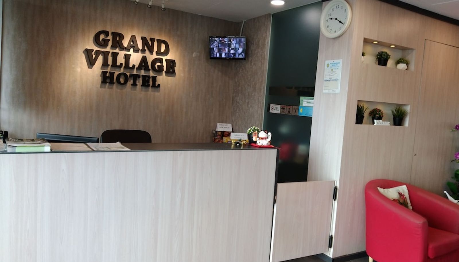 Reception - Grand Village Hotel