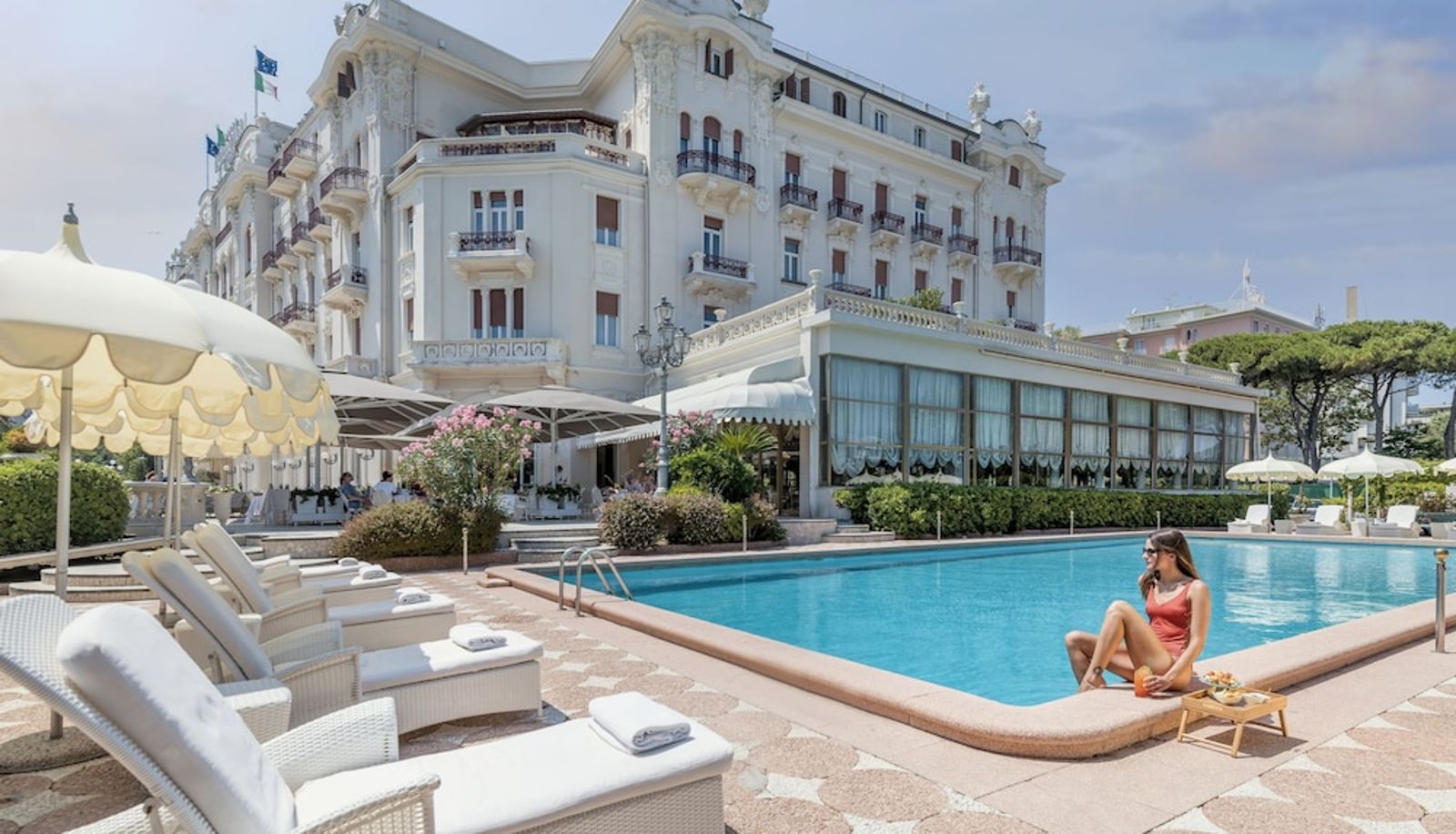 Piscina - Grand Hotel Rimini
