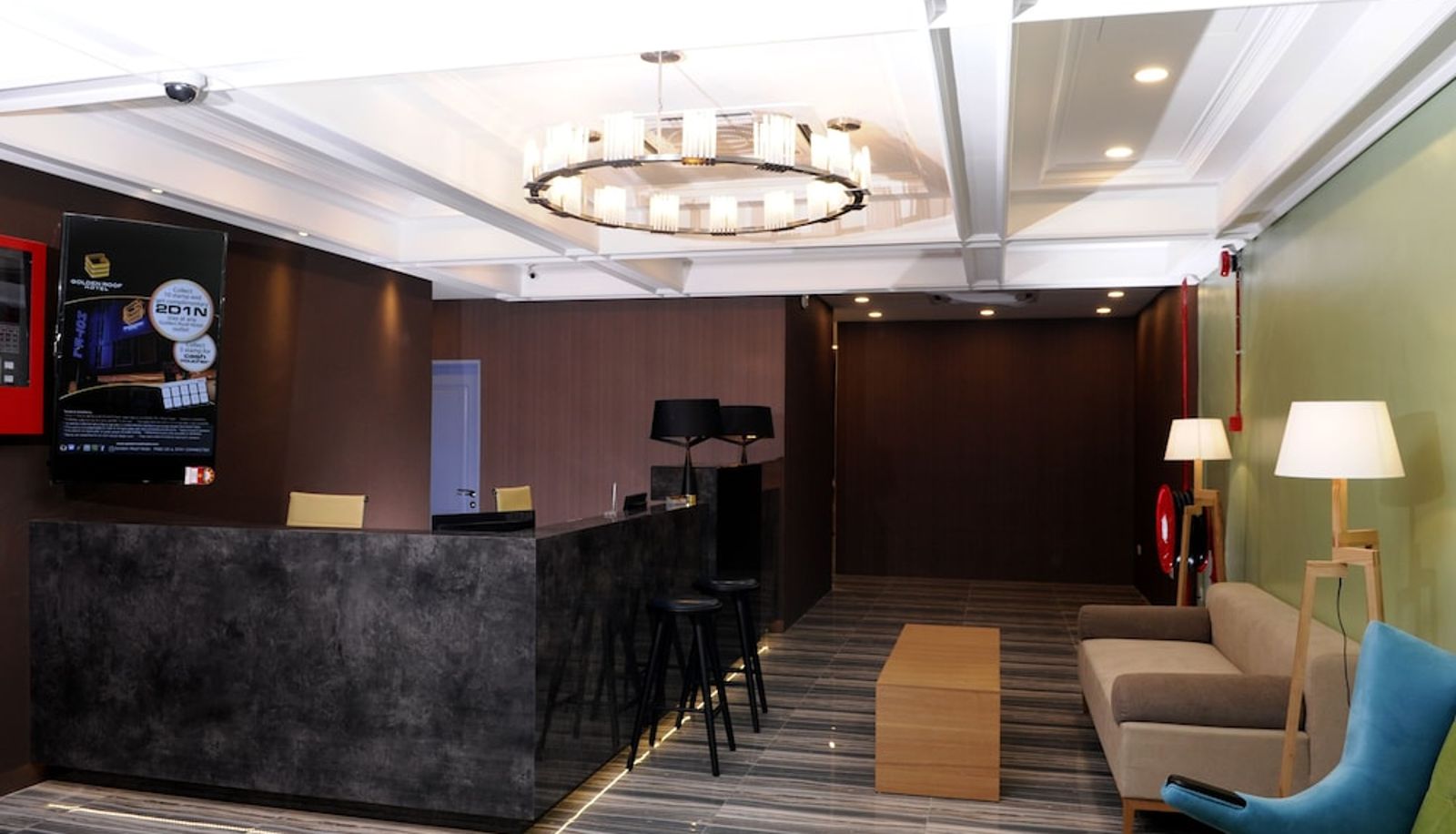Reception - Golden Roof Hotel Seri Iskandar