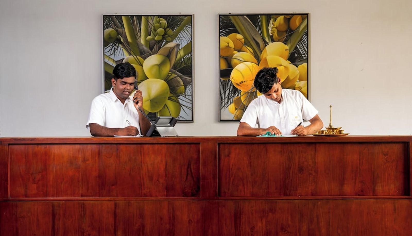 Réception - The Thinnai Hotel
