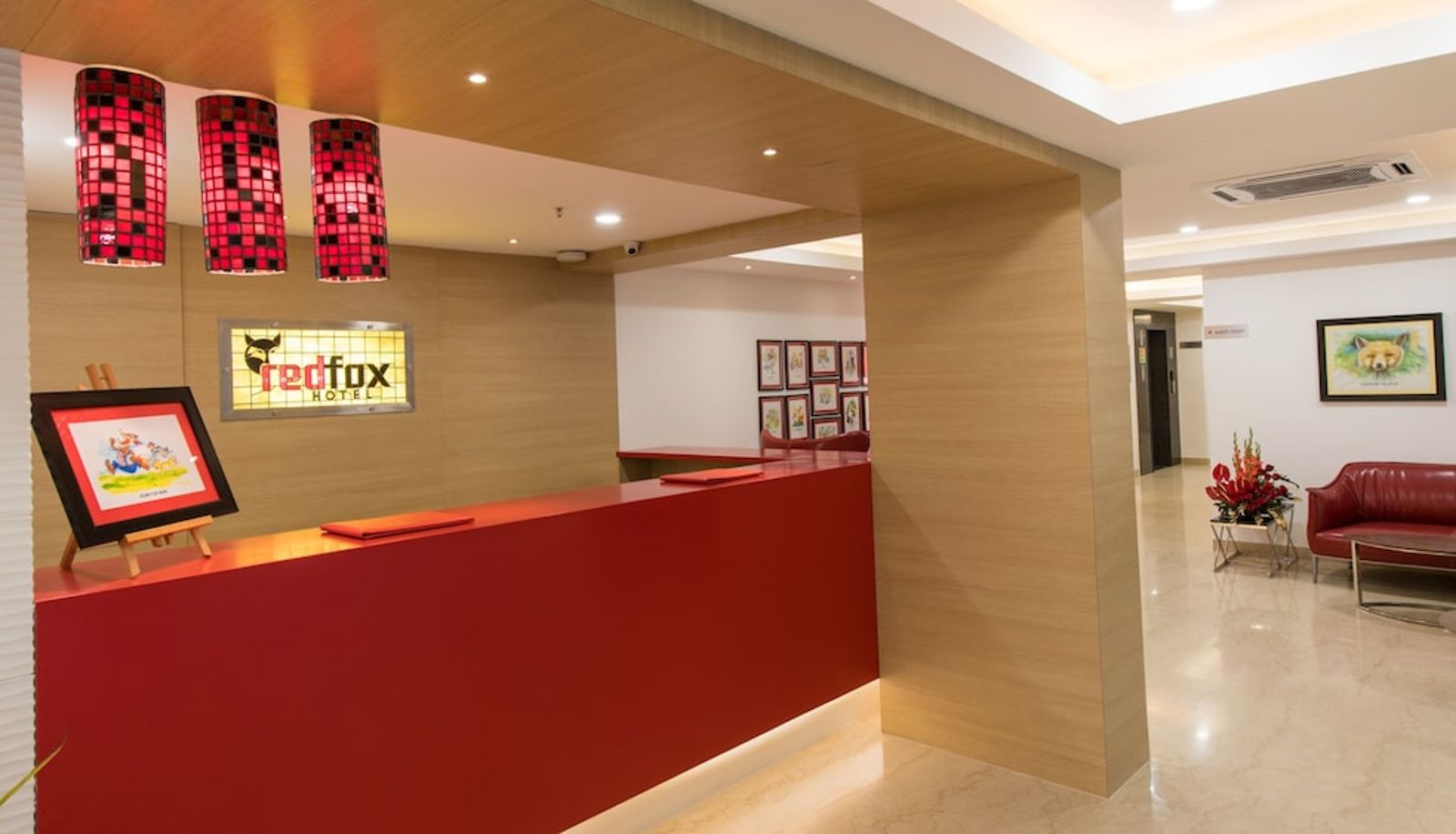 Receptie - Red Fox by Lemon Tree Hotels Tiruchirappalli