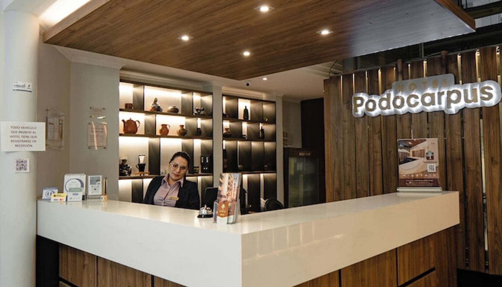 Rezeption - Hotel Podocarpus