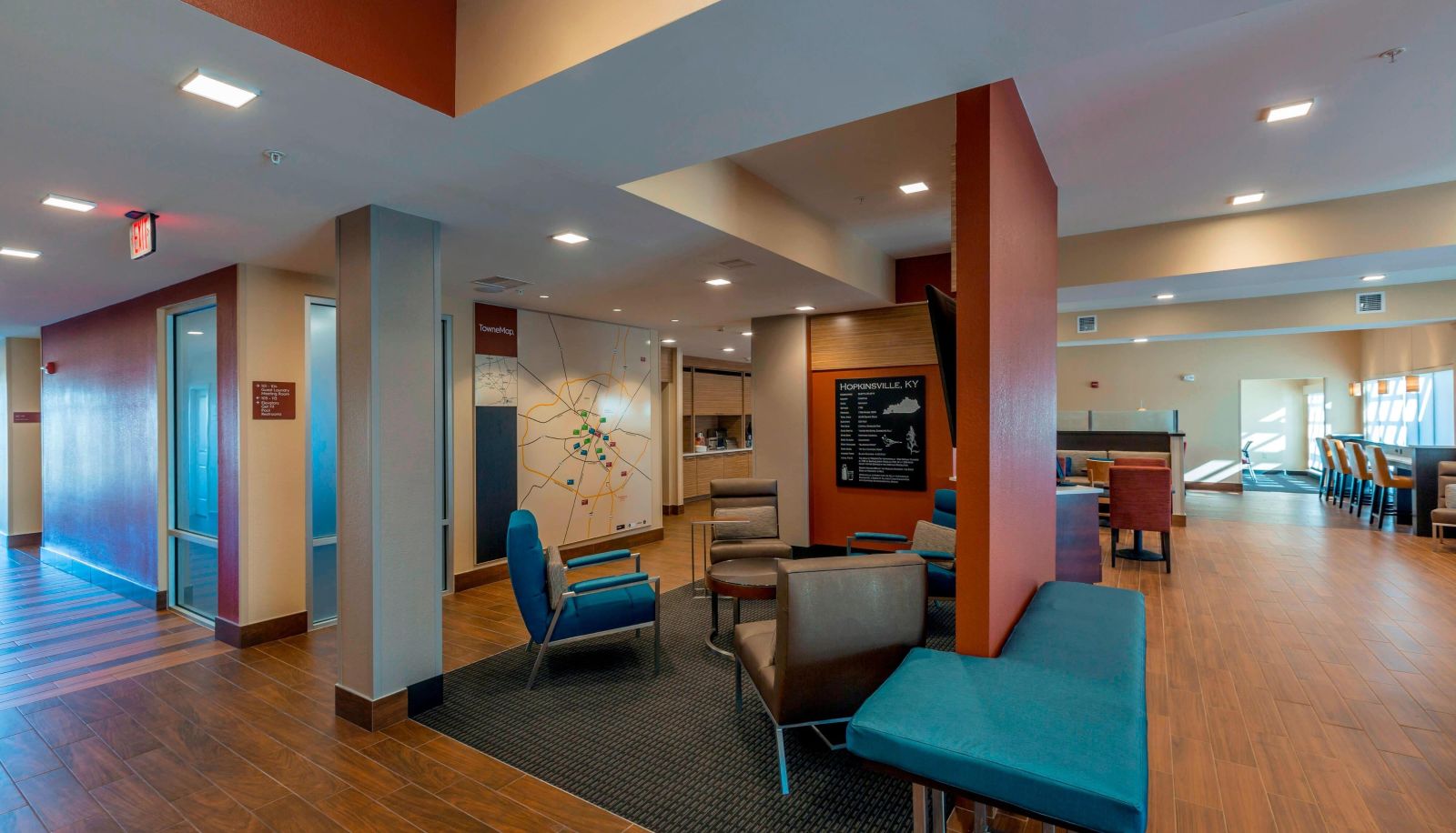 Hall - TownePlace Suites by Marriott Hopkinsville