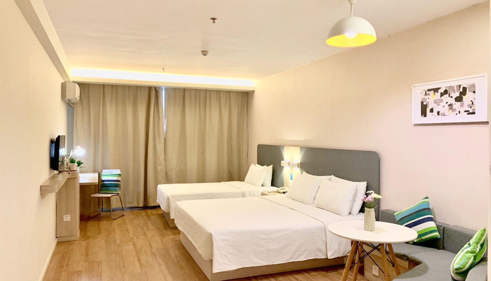 Zimmer - Hanting Binzhou Bus Terminal Hotel