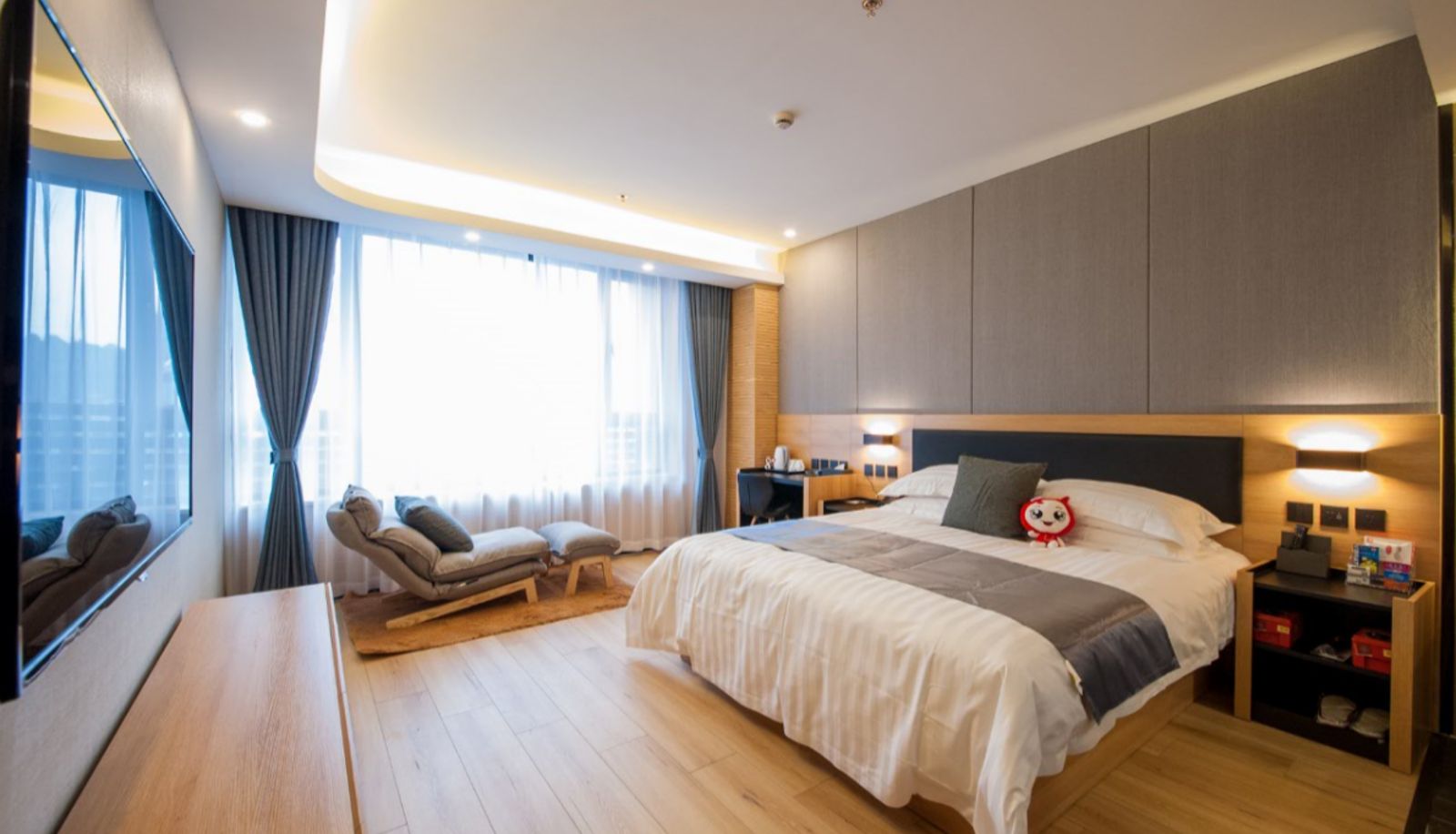 Zimmer - Shangkeyou Selected Hotel (Nantong Yuanrong Plaza Store) Chinese Only