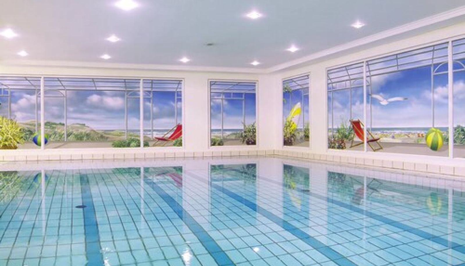 Pool - Strandhotel Gerken