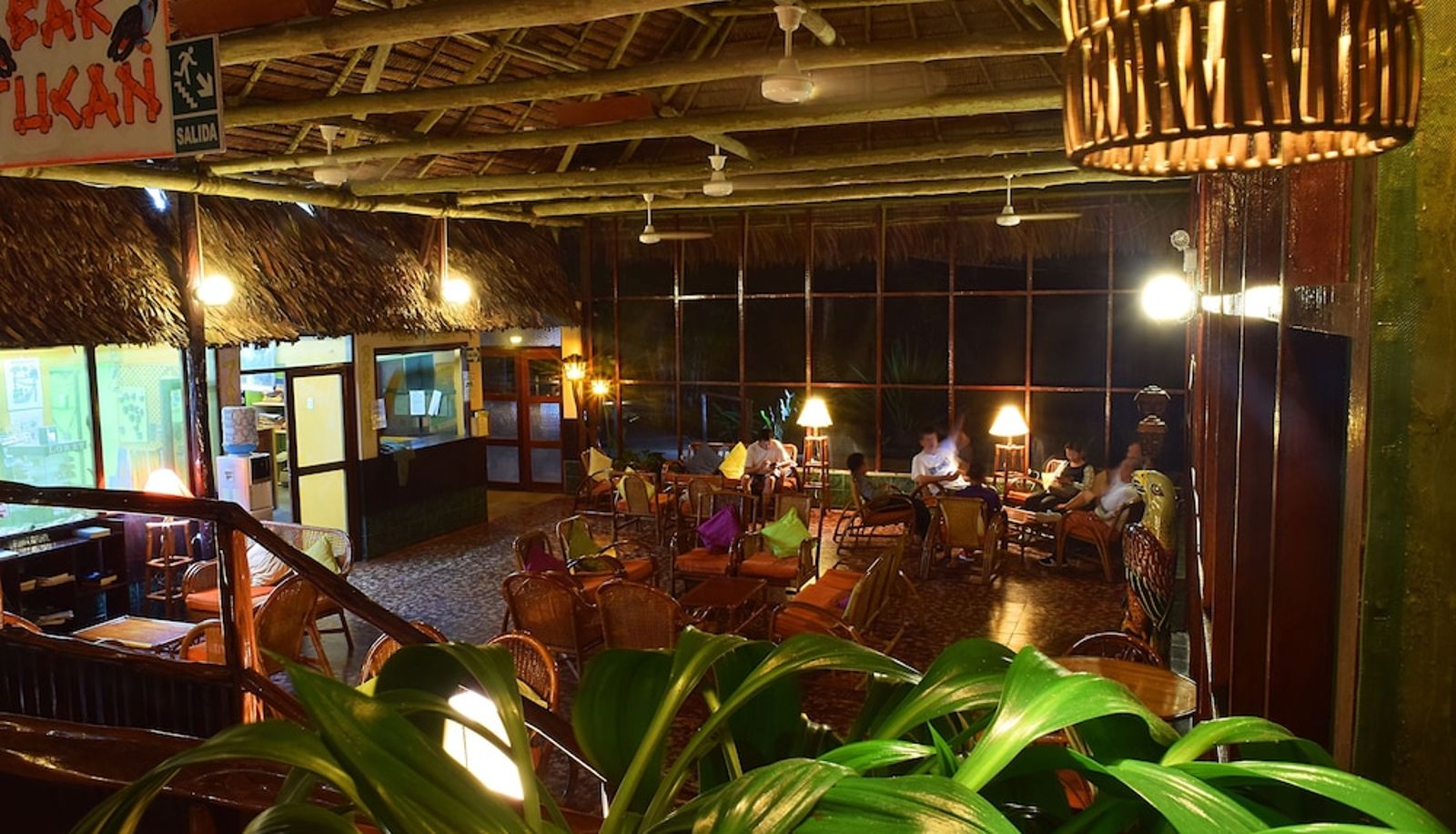 Réception - Ceiba Tops Lodge