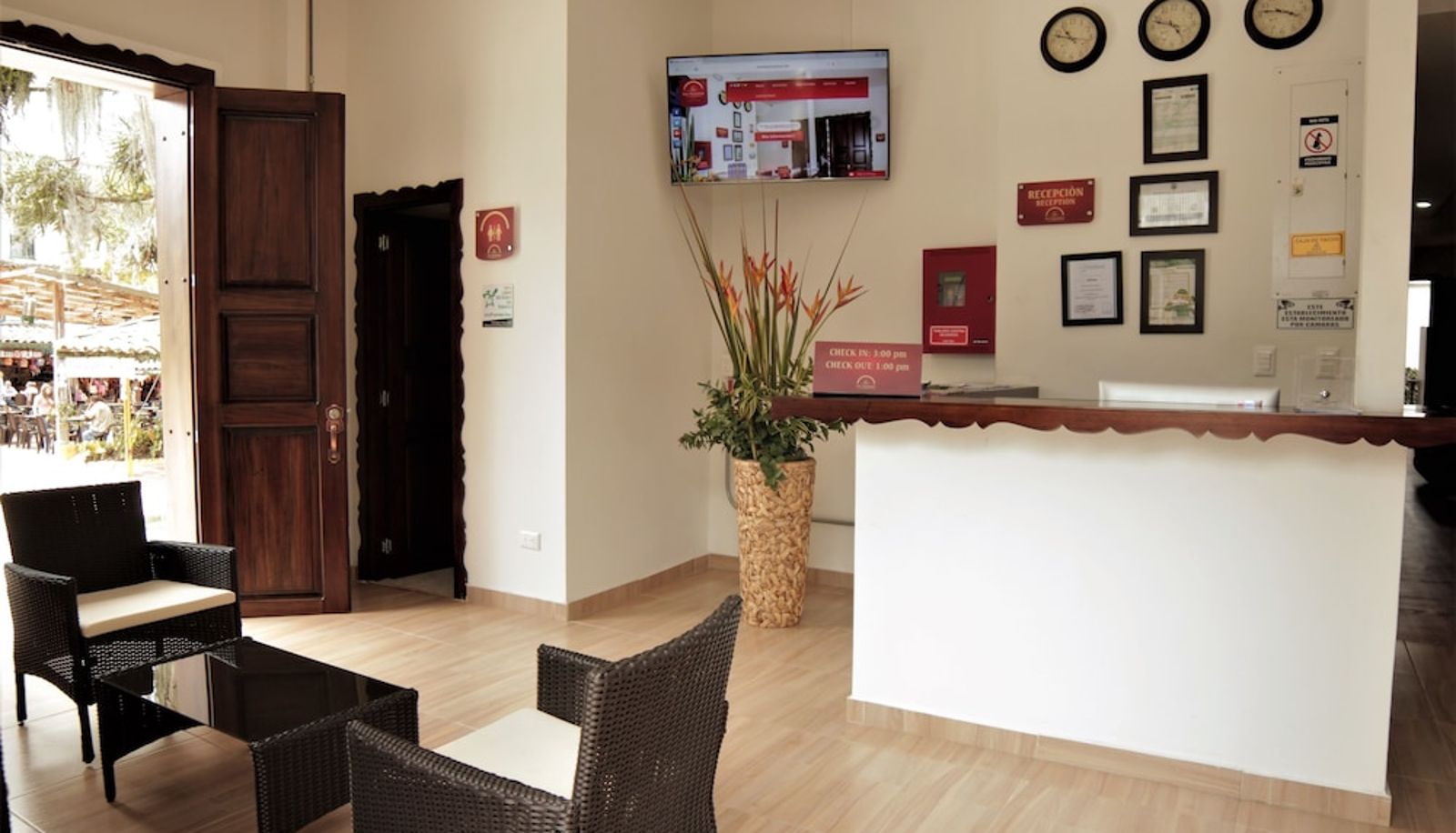 Reception - Hotel Las Marianas