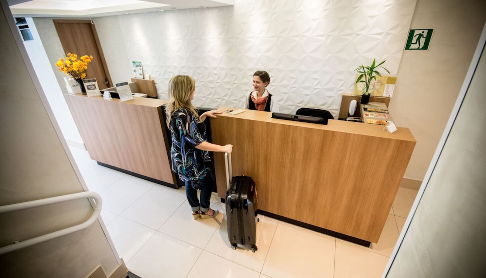 Recepción - Hotel Estação Paraíso