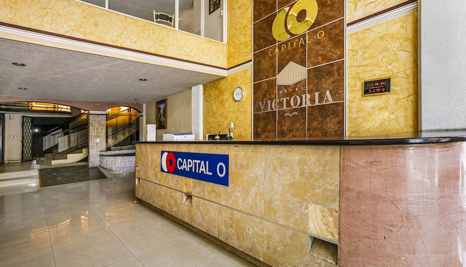 Reception - Capital O Hotel Victoria Morelia