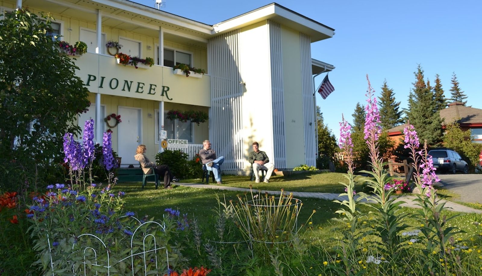 Ogród - Pioneer Inn Downtown
