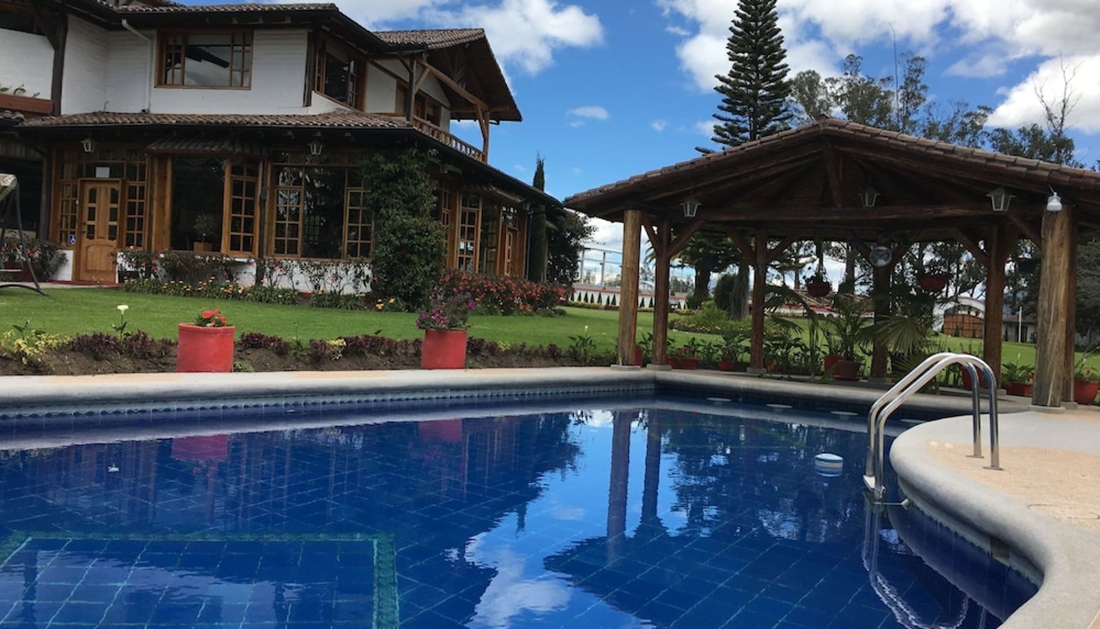 Zwembad - Casa d' Campo Tababela Hotel Boutique