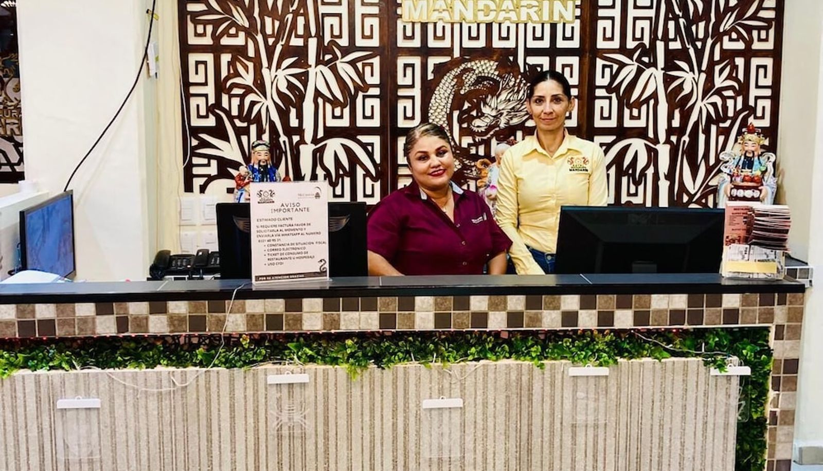 Recepcja - Hotel Mandarin