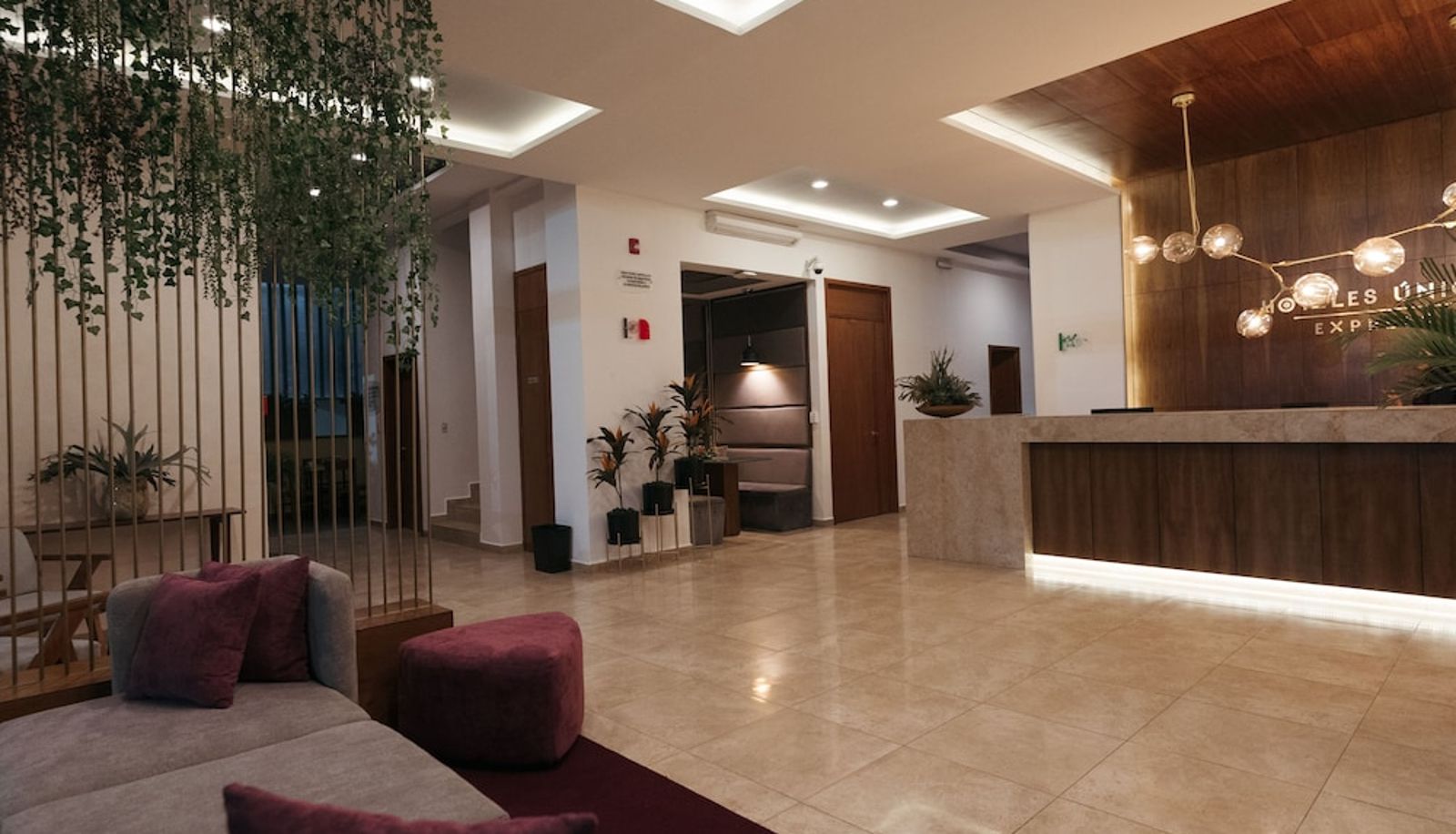 Recepción - Hoteles Unico Express