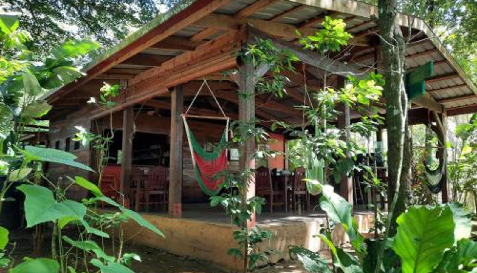 Frühstücksraum innerhalb des Restaurants - Mombacho Lodge
