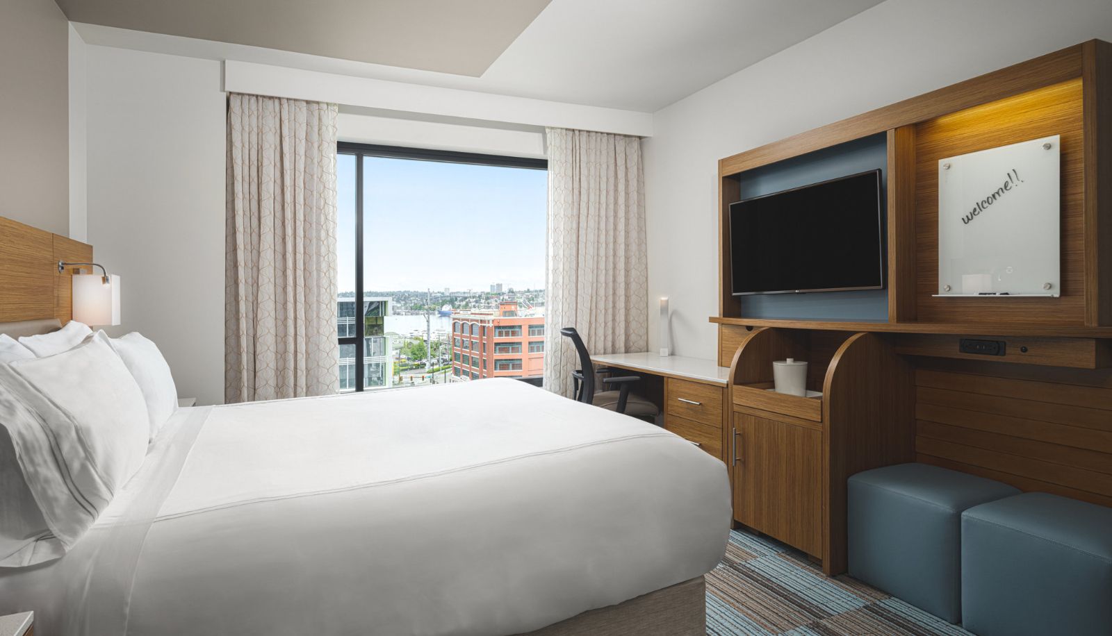 Kamer - EVEN Hotel SEATTLE DOWNTOWN - LAKE UNION by IHG
