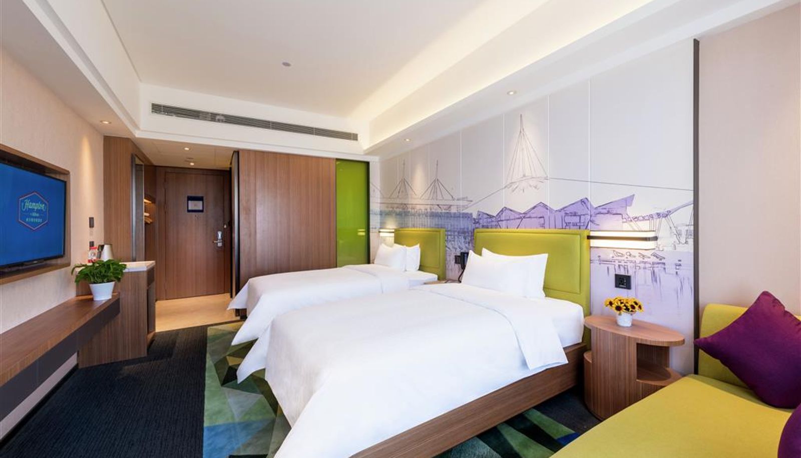 Zimmer - Hampton by Hilton Zhengzhou Jinshui