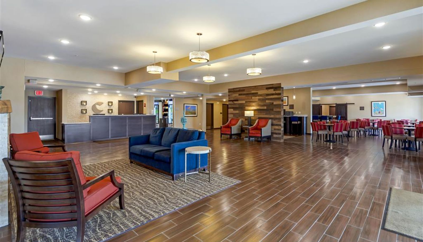 Hall - Comfort Suites La Vista - Omaha