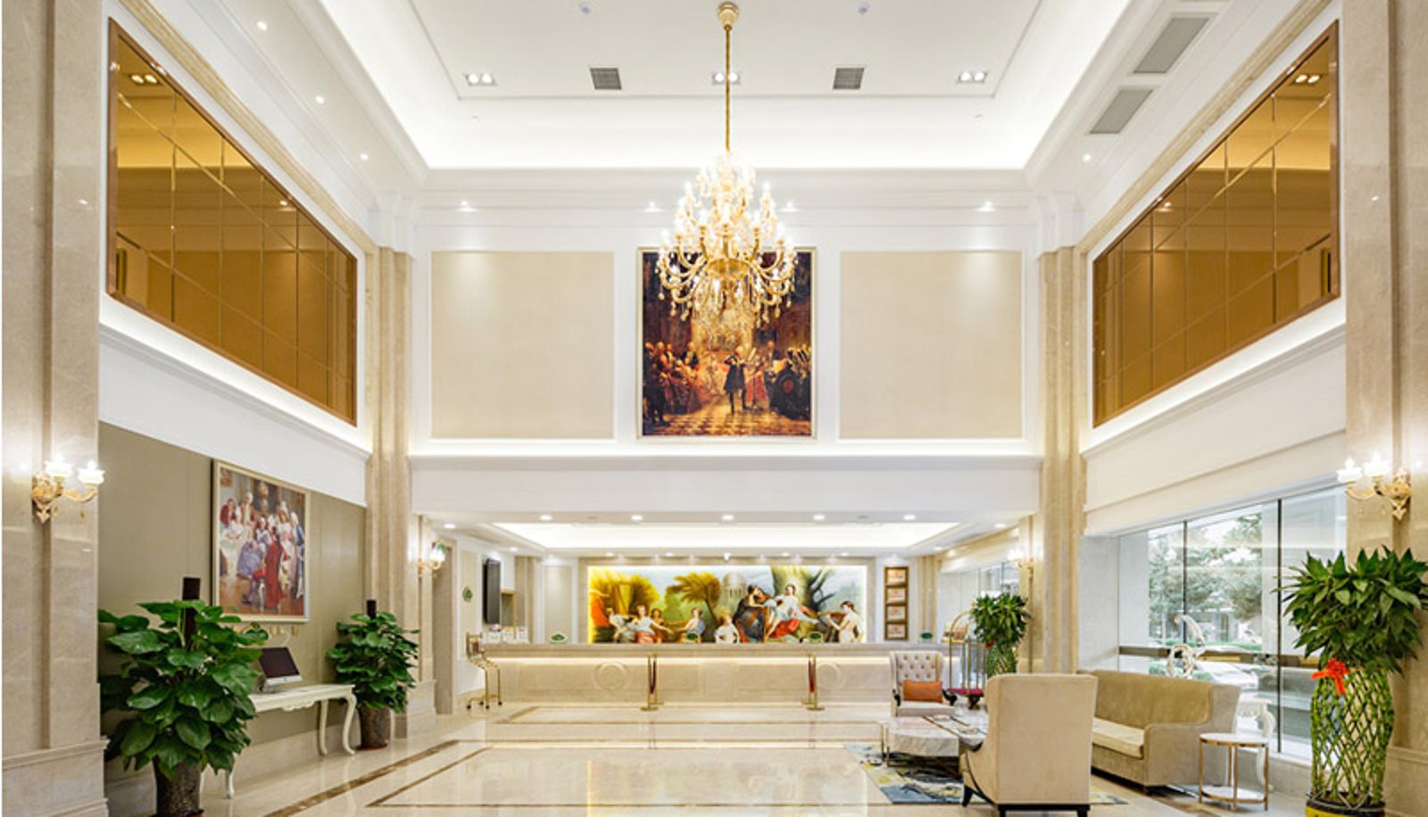 Lobby - Vienna International Hotel Hefei Baohe Wanda He Gong Da Huai He Road Pedestrian Street Hefei(Domestic Only)