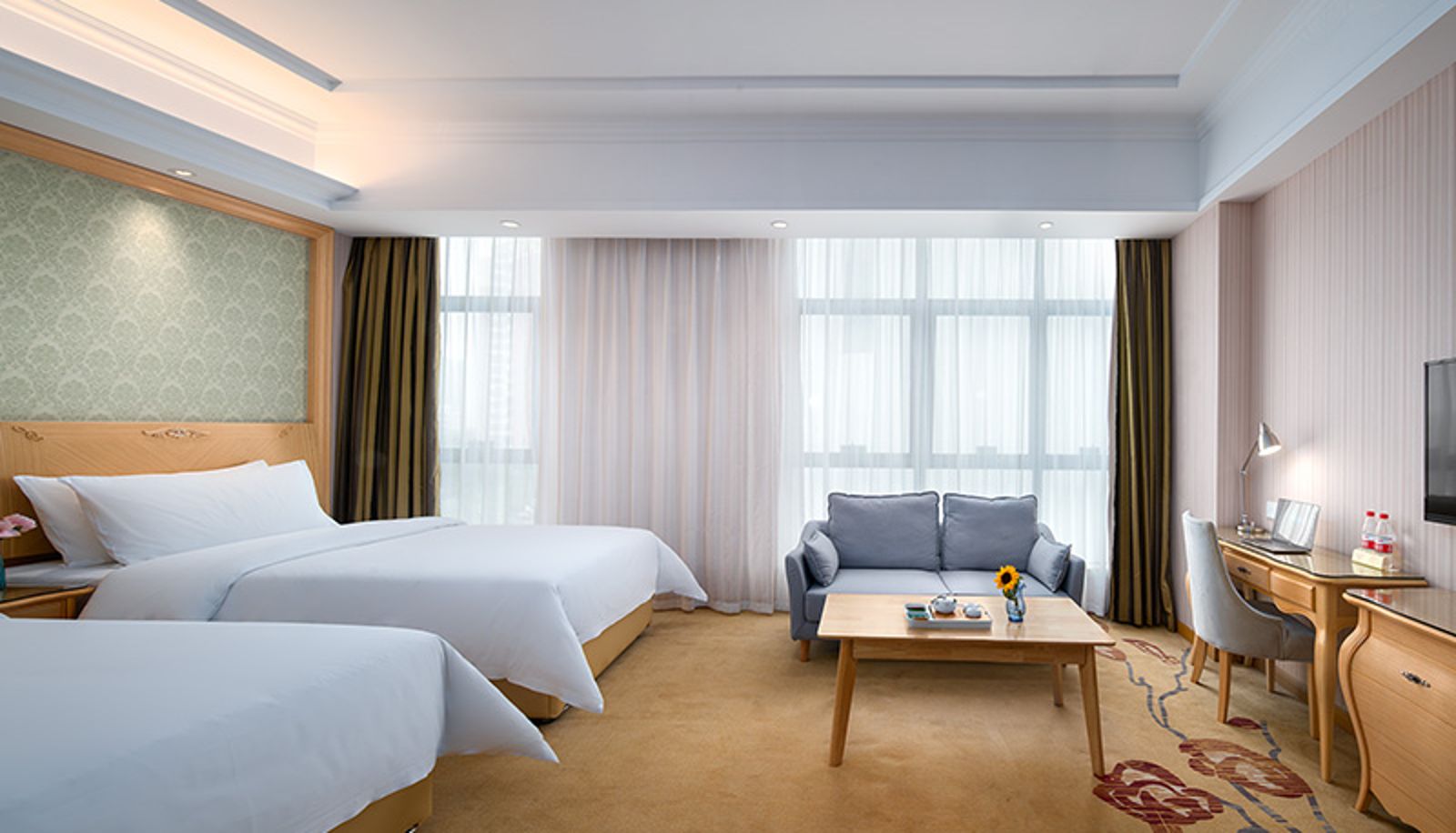 Zimmer - vienna hotel(Jiangsu Changshu Bibgjiang Hotel ) Binjiang, Jiangsu, Changshu(Domestic Only)