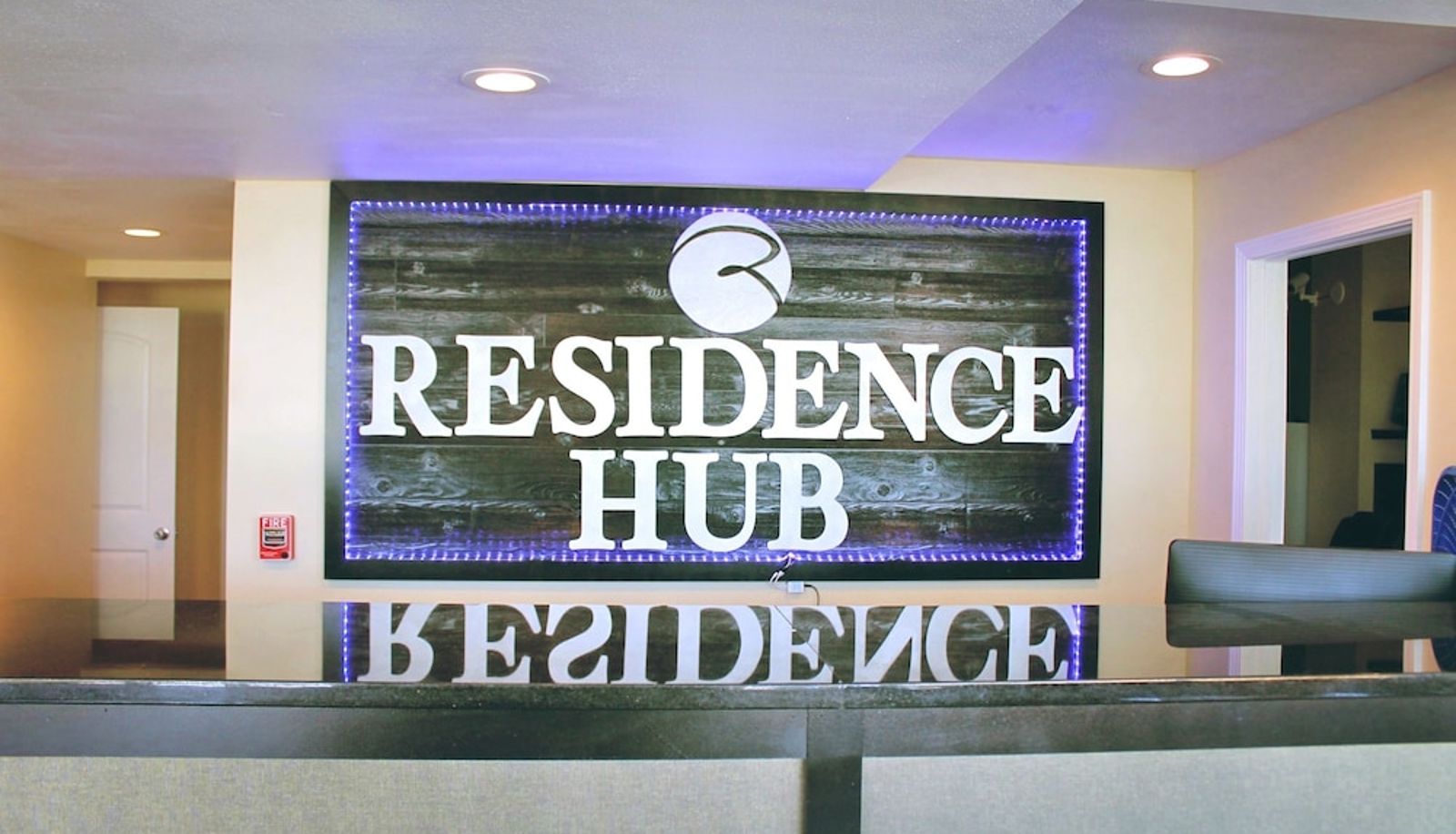 Rezeption - Residence Hub Inn & Suites