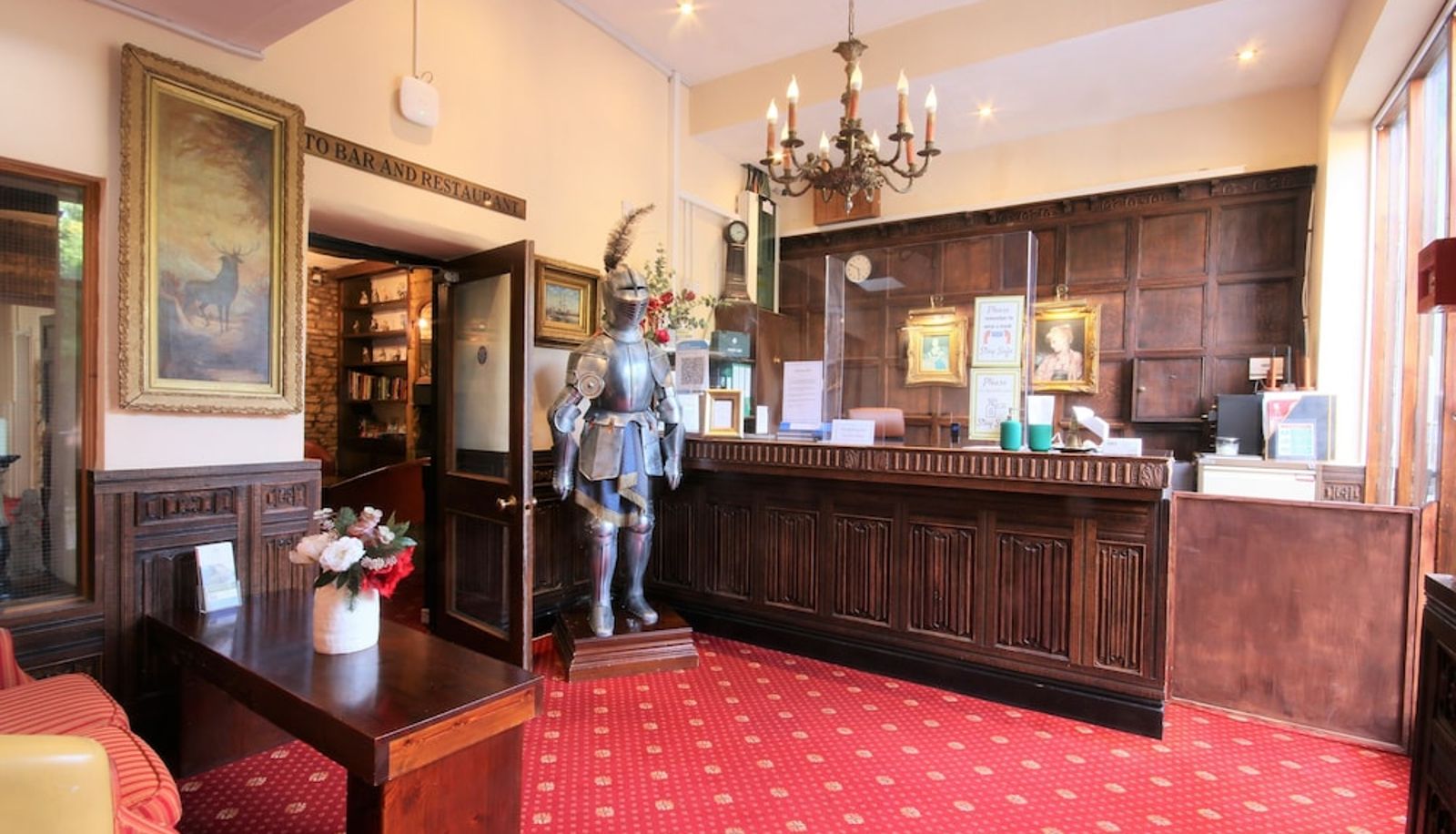 Reception - The Crown Hotel