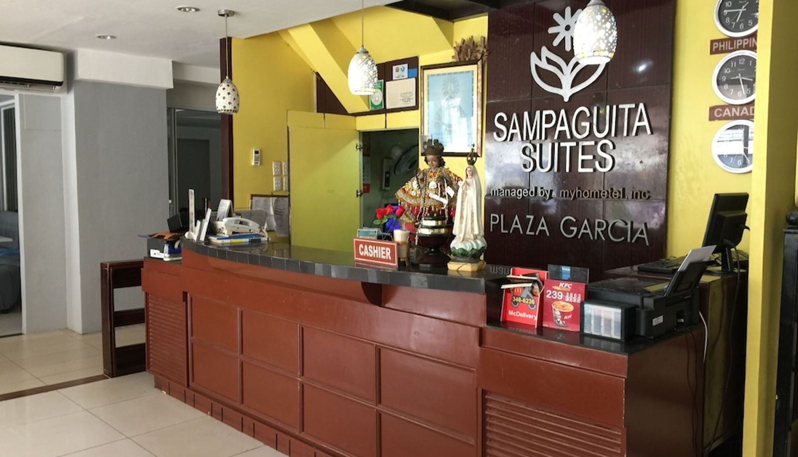 Reception - Sampaguita Suites Plaza Garcia