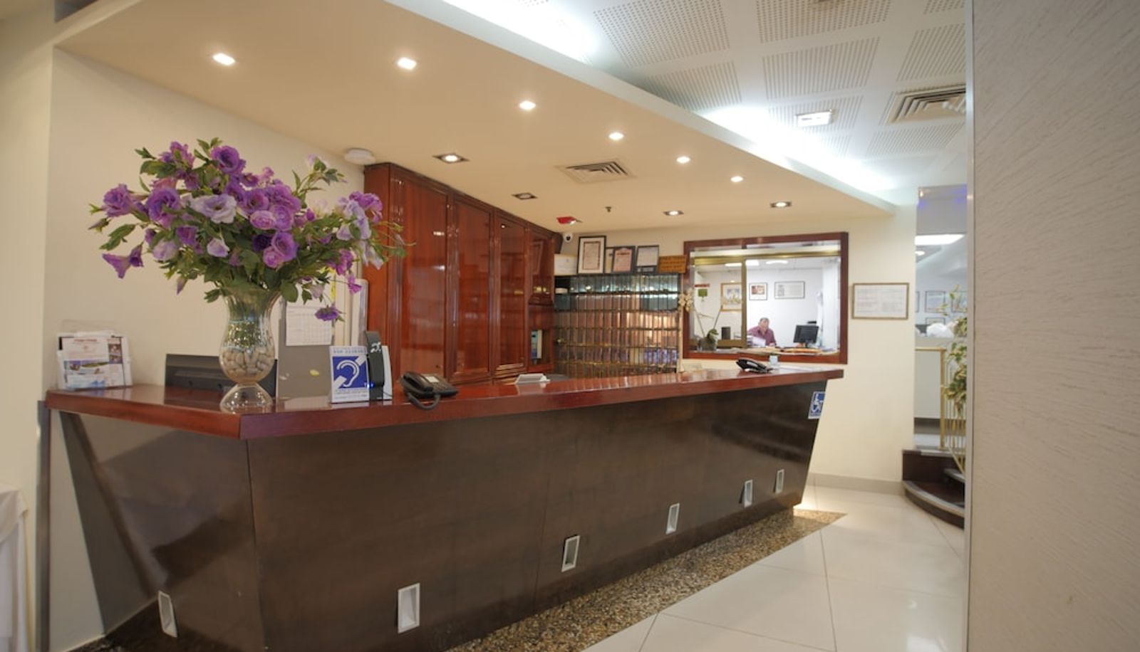 Reception - Margoa Hotel Netanya
