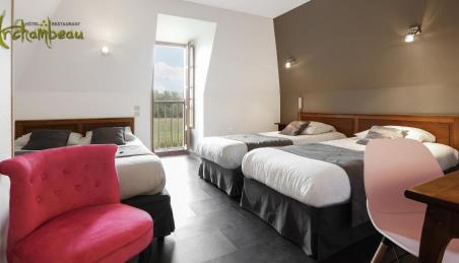 Familienzimmer - Logis Hotel Archambeau