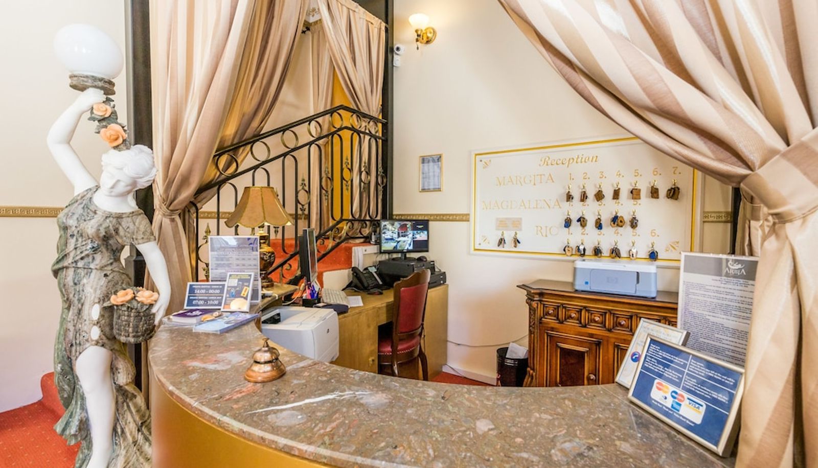 Reception - Integrated Hotel Arbia-Margita
