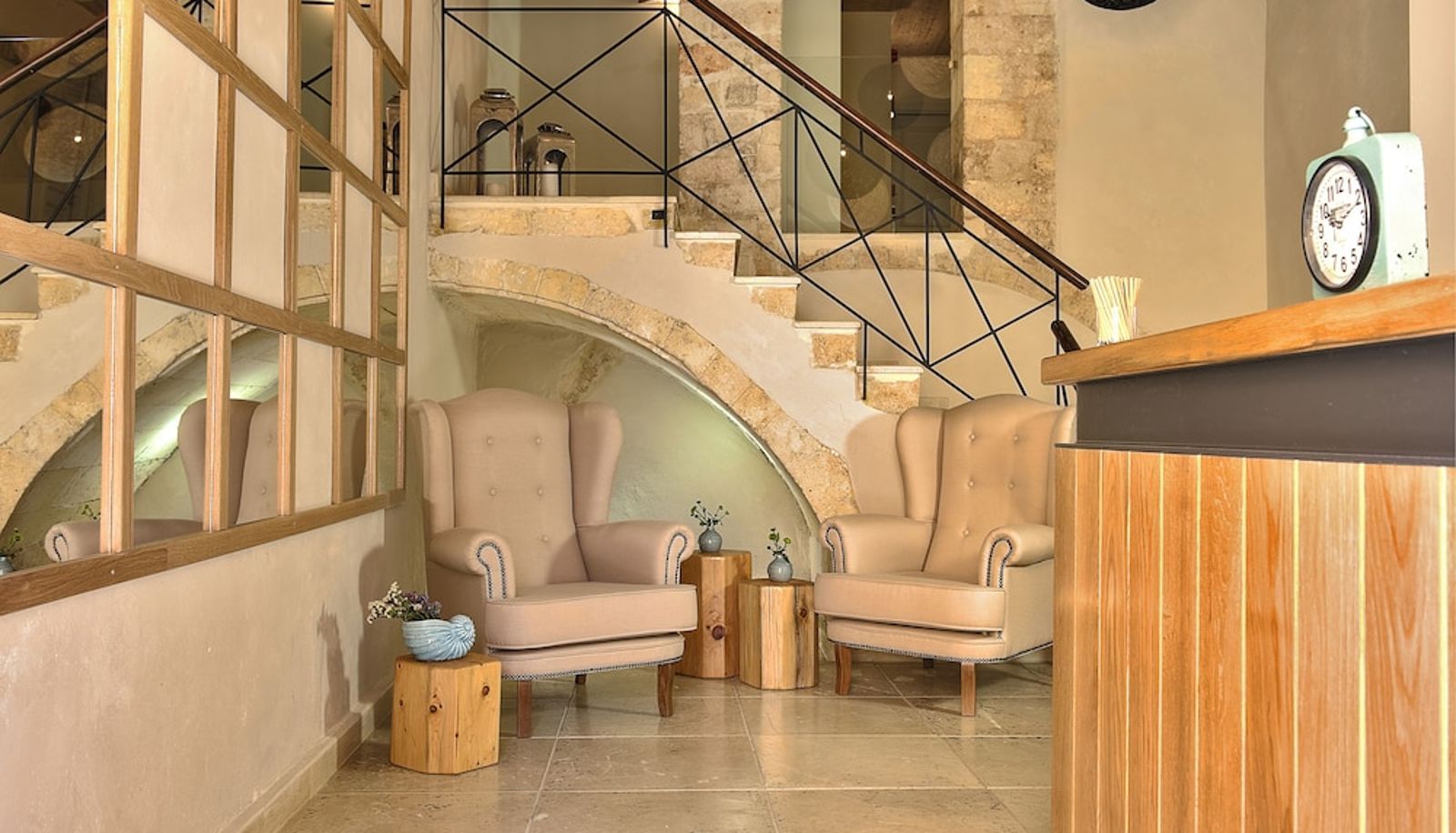Rezeption - Elia Zampeliou Hotel - Adults Only