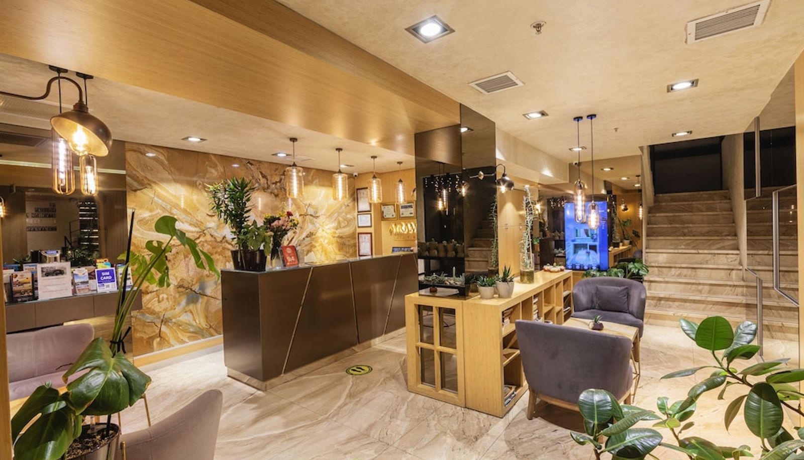 Recepcja - Ayramin Deluxe Hotel