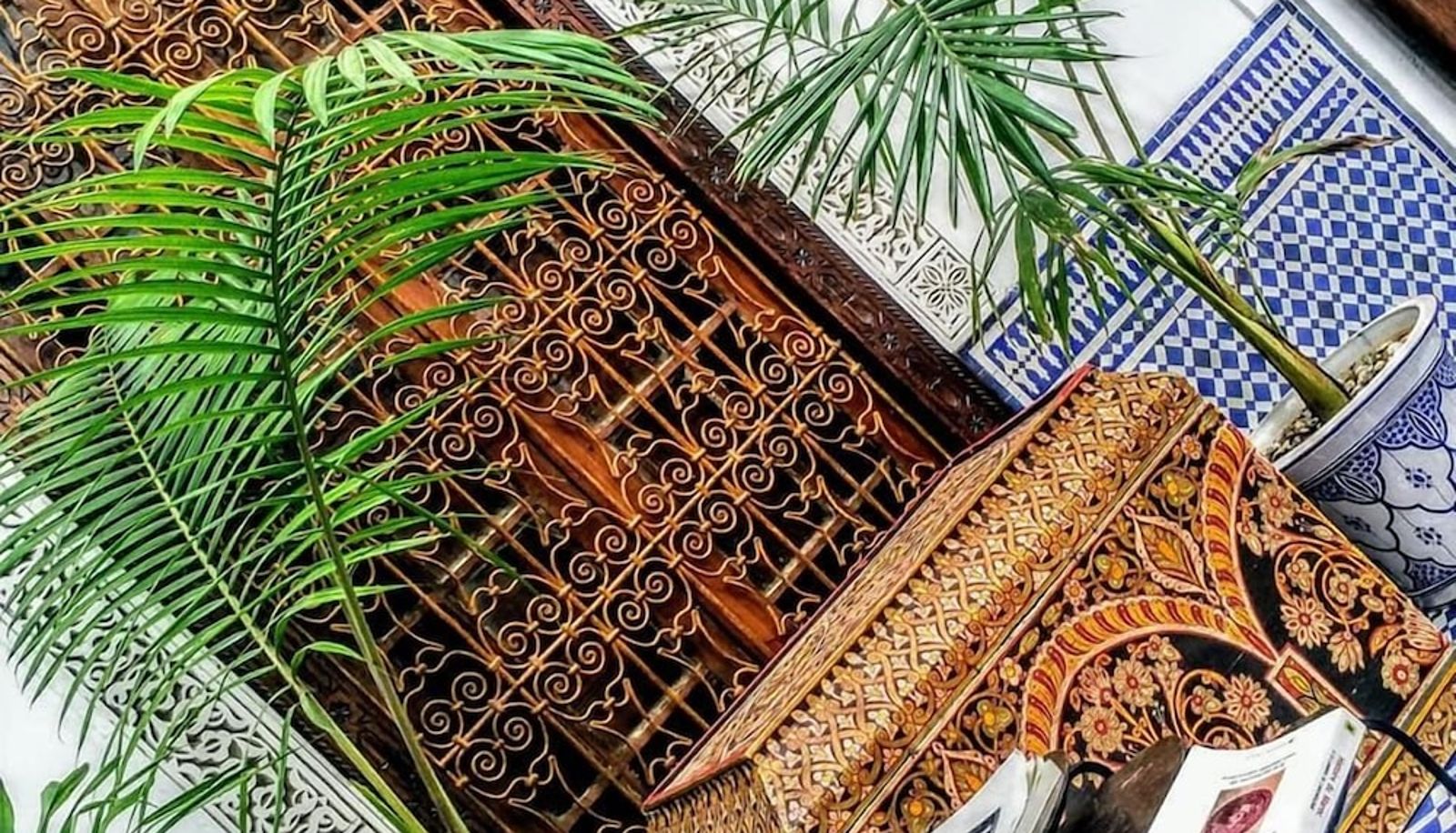 Rezeption - Palais Nazha Fes - Luxury Lodging