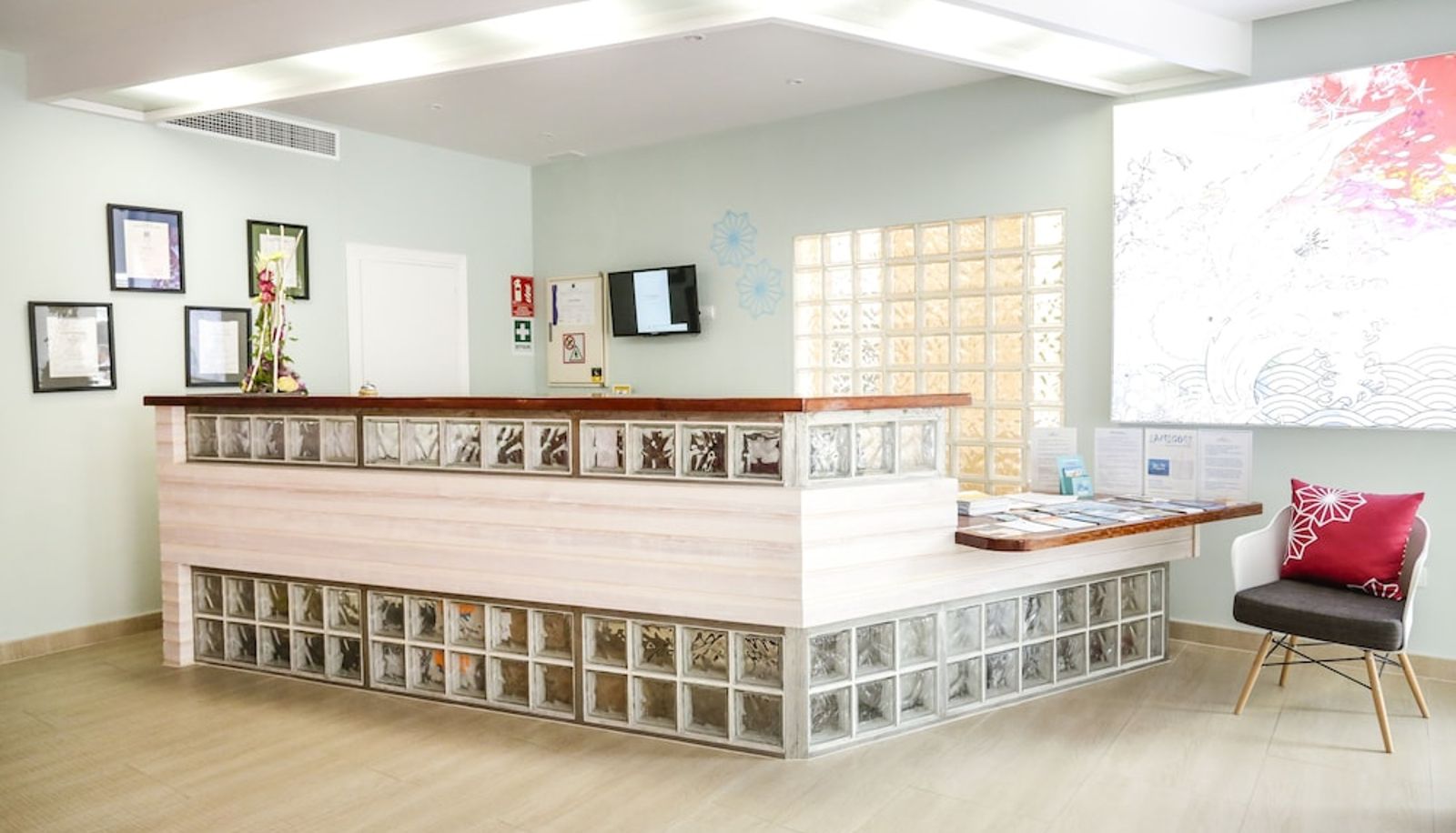 Recepción - Hotel Rosales Formentera