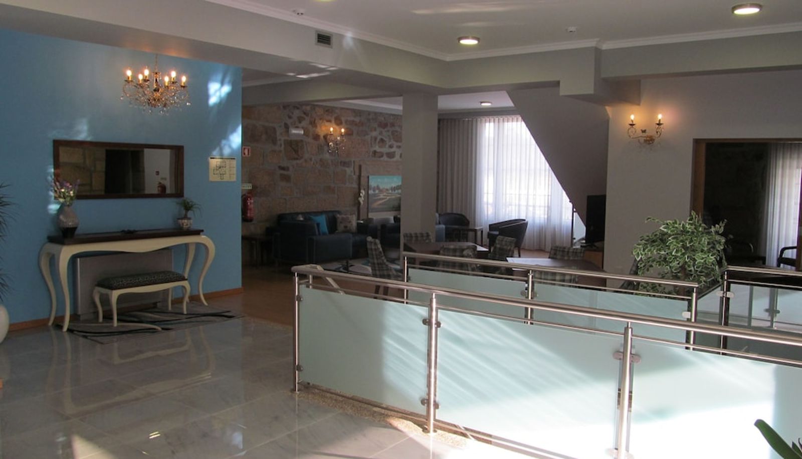 Recepción - Hotel Solar da Capela