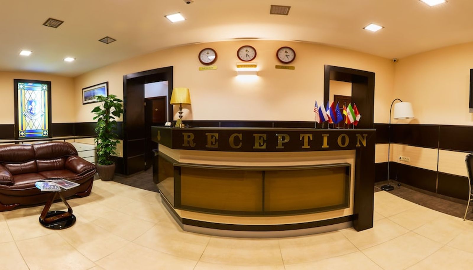 Reception - Lilia Hotel Yerevan