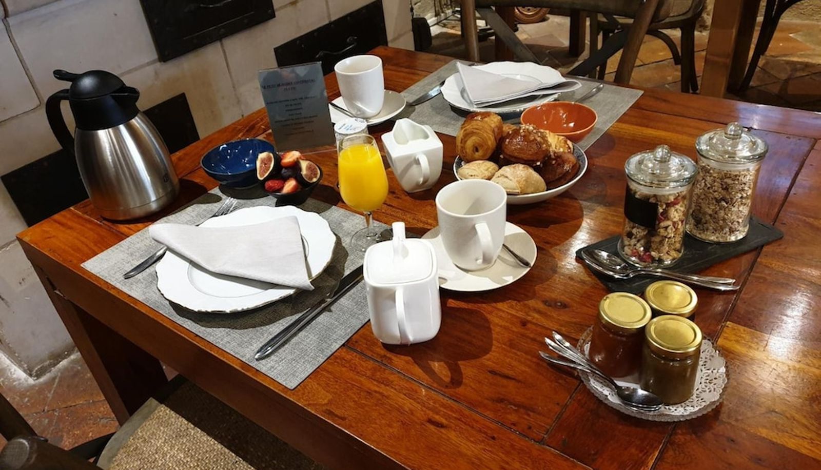 Restauracja - L'hôtellerie de La toile à beurre