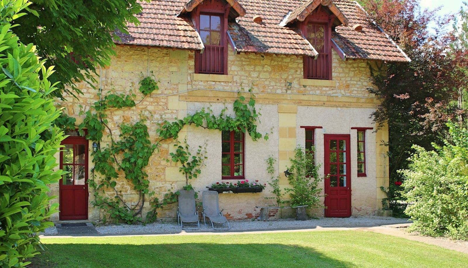 Terasse - Le Pavillon de St. Agnan