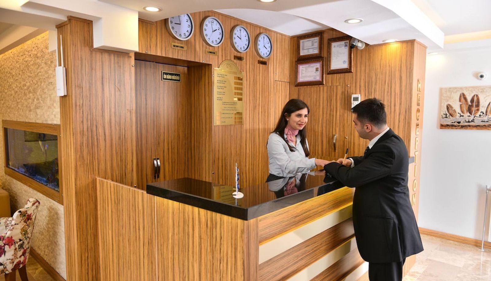 Reception - Sonerbey Otel