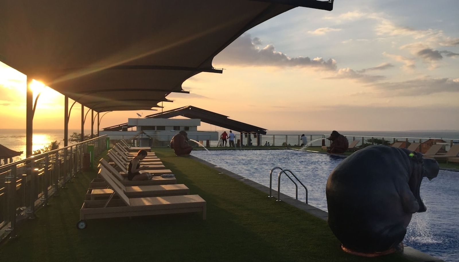 Piscina - Sulis Beach Hotel and Spa