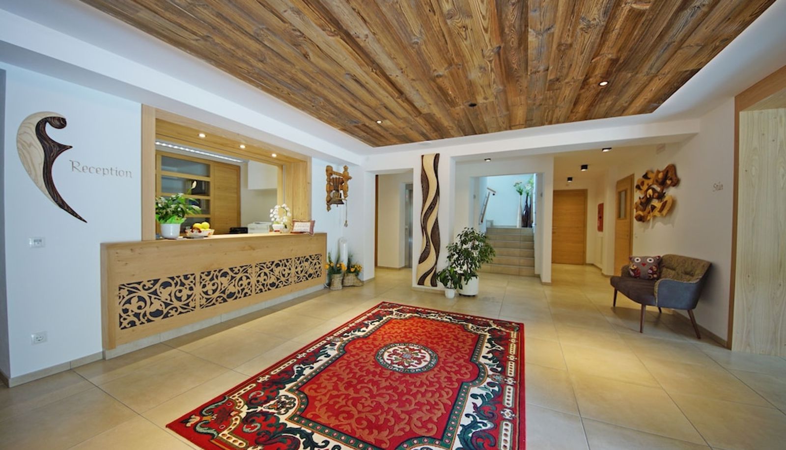 Reception - Hotel Chalet La Palsa
