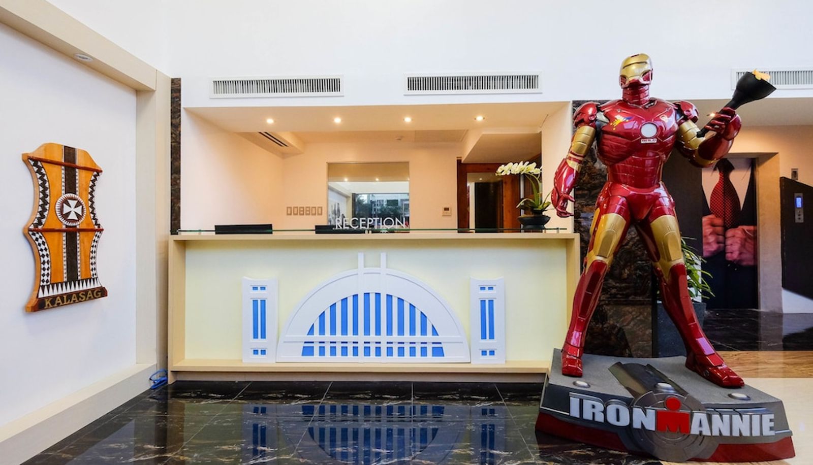 Receptie - Heroes Hotel